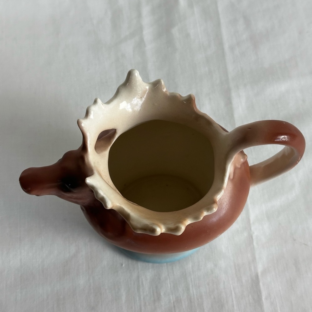 Vintage Czechoslovakia Elk Ceramic Creamer Hand painted - Picture 15 of 15